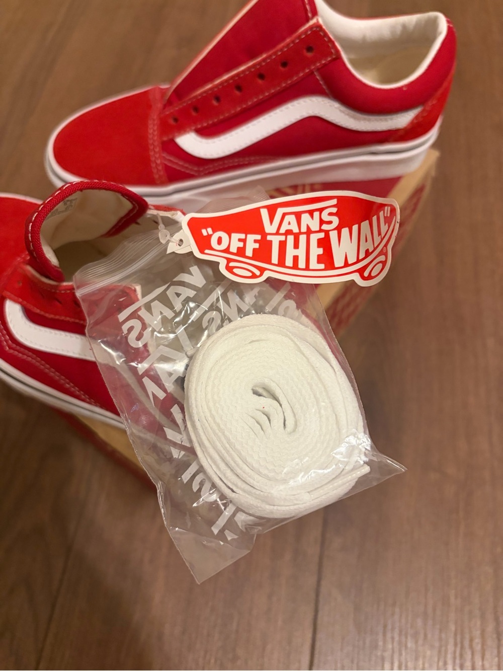 Red Vans - Picture 3 of 6